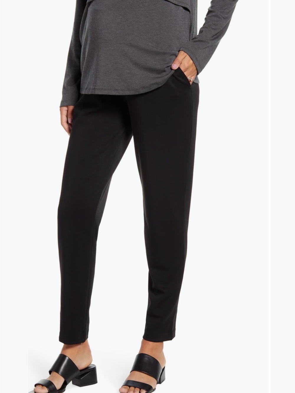 Angel Maternity
Ponte Knit Maternity Pant